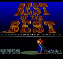 Image n° 4 - screenshots  : Best of the Best - Championship Karate